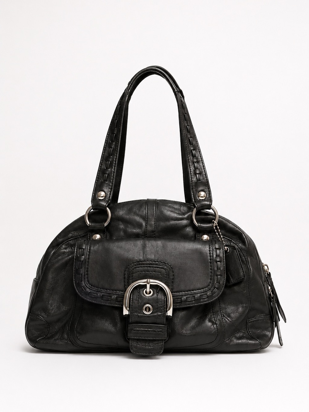 2008 Coach soho black leather bag - Picture 2 of 3